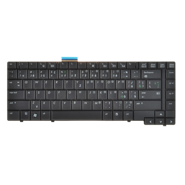 Kompatibilní 487136-221 billentyűzet a laptopra CZ/SK Fekete, háttérvilágítás nélkül