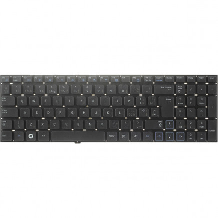 Samsung NP-RV515L billentyűzet a laptopra cseh keret nélkül, fekete keret nélkül