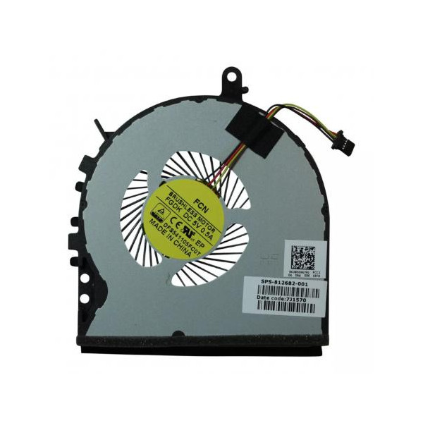 Laptop hűtő ventilátor Kompatibilní 812682-001