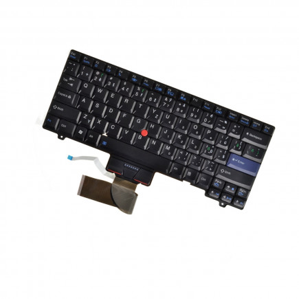 Kompatibilní 42T3830 billentyűzet a laptopra CZ/SK Fekete, háttérvilágítás nélkül