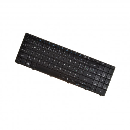 Kompatibilní 149240671ES billentyűzet a laptopra CZ/SK Fekete, háttérvilágítás nélkül