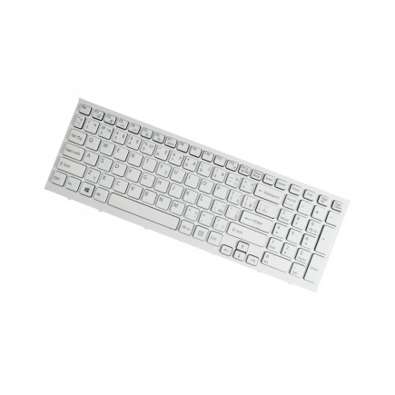 Sony Vaio PCG-71811L billentyűzet a laptopra CZ/SK Fehér, háttérvilágítás nélkül