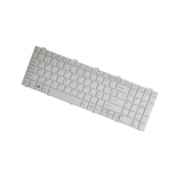Kompatibilní 513253-011 billentyűzet a laptopra CZ/SK Fehér, háttérvilágítás nélkül