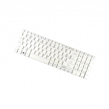 Acer Aspire V15 V3-572G-52V0 billentyűzet a laptopra cseh keret nélkül, fehér keret nélkül