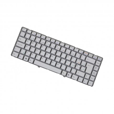 Sony Vaio PCG-61316L billentyűzet a laptopra cseh keret nélkül, fehér keret nélkül