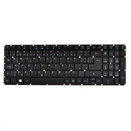 Acer Aspire R5-571T billentyűzet a laptopra cseh keret nélkül, fekete keret nélkül