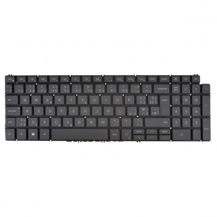 Dell Inspiron 15 (5593) billentyűzet a laptopra, keret nélkül, fekete CZ/SK, háttérvilágítással