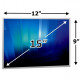 Kijelző a Kompatibilní HSD150PK17 15“ 30pin CCFL laptop részére - Matt