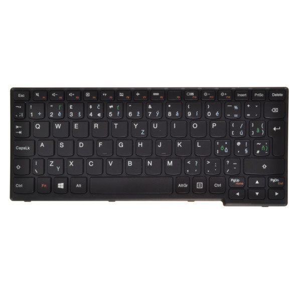 Kompatibilní 25204678 billentyűzet a laptopra CZ/SK Fekete, háttérvilágítás nélkül