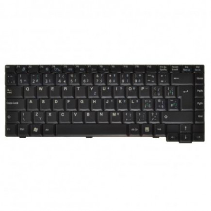 Fujitsu Siemens AMILO M1425 billentyűzet a laptopra CZ/SK Fekete, Háttérvilágítás nélkül