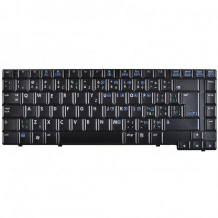 Kompatibilní 443811-001 billentyűzet a laptopra CZ/SK Fekete, Háttérvilágítás nélkül