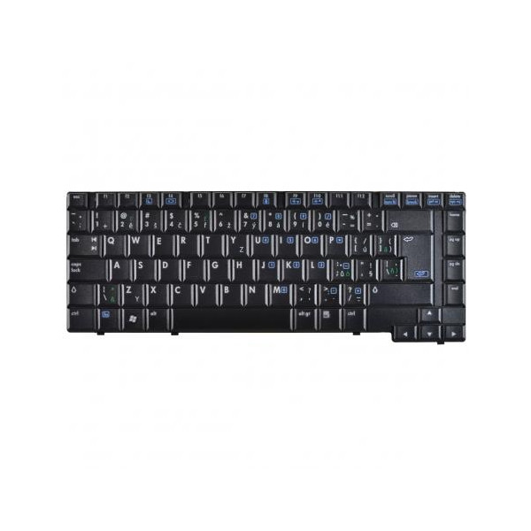 Kompatibilní 443811-071 billentyűzet a laptopra CZ/SK Fekete, Háttérvilágítás nélkül