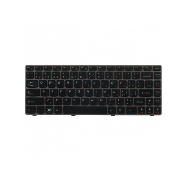 Kompatibilní 25011802 billentyűzet a laptopra CZ/SK Szürke, Háttérvilágítás nélkül