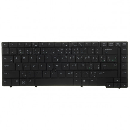 Kompatibilní 594052-031 billentyűzet a laptopra CZ/SK Fekete, Háttérvilágítás nélkül