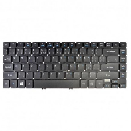 Acer Aspire V7-481PG billentyűzet a laptopra, keret nélkül, fekete CZ/SK, háttérvilágítással