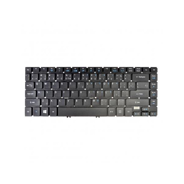 Acer Aspire V7-481PG billentyűzet a laptopra, keret nélkül, fekete CZ/SK, háttérvilágítással