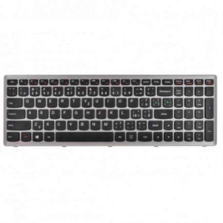 Kompatibilní 25205688 billentyűzet a laptopra CZ/SK Ezüst, háttérvilágítás nélkül