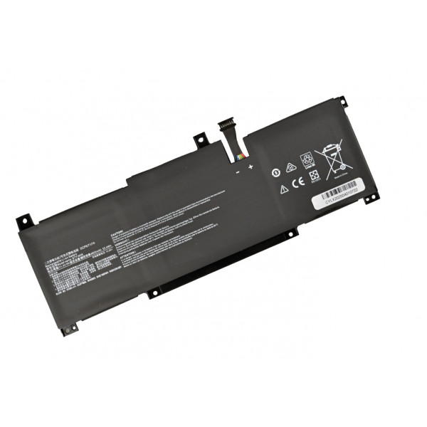 MSI MODERN 14 B10RBSW-015XIT Laptop Akkumulátor 52,4Wh Li-poly 11,4V, fekete