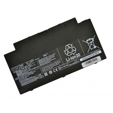 Fujitsu Siemens LIFEBOOK AH77/M Laptop Akkumulátor 4170mAh Li-poly 10,8V, 45Wh