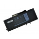 Kompatibilní 010X1J Laptop Akkumulátor Li-poly 68Wh 15,2V fekete