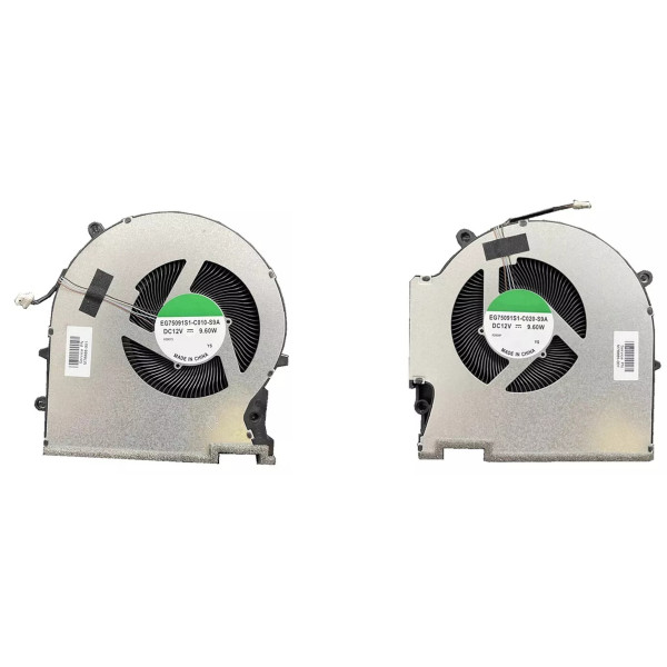 Laptop hűtő ventilátor Kompatibilní HP M57139-001
