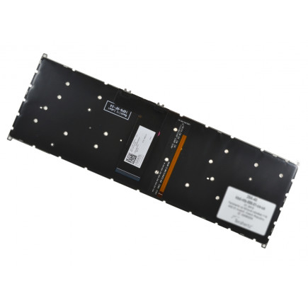Acer Aspire A515-43 billentyűzet a laptopra, keret nélkül, fekete CZ/SK, háttérvilágítással