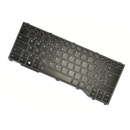 Fujitsu Siemens LIFEBOOK T938 billentyűzet a laptopra CZ/SK Fekete, háttérvilágítás