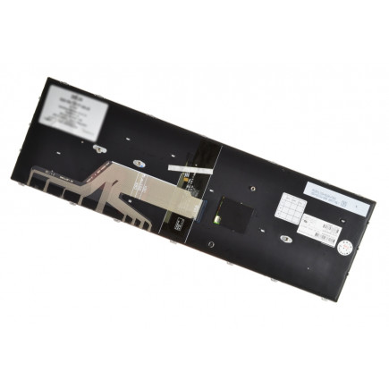 HP ProBook 650 G4 billentyűzet a laptopra CZ/SK Ezüst váz, háttérvilágítással, Trackpoint