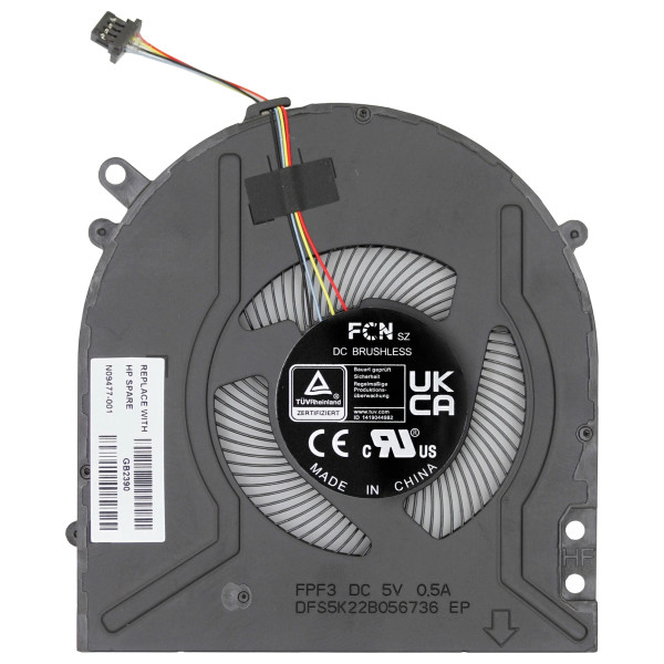 Laptop hűtő ventilátor HP 14-DY0003TU