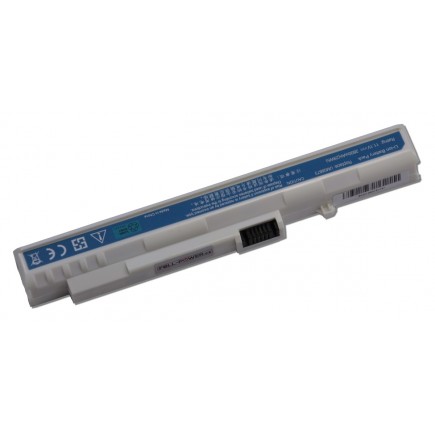 Acer Aspire One A110-1948 Laptop Akkumulátor 2600mAh Li-ion 11,1V fehér