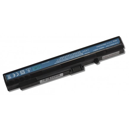 Acer Aspire One A110-BC Laptop Akkumulátor 2600mAh Li-ion 11,1V fekete