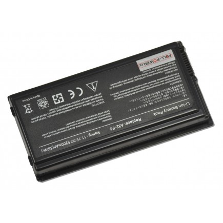 Asus X50VL Laptop Akkumulátor 5200mah Li-ion 11,1V elemek SAMSUNG
