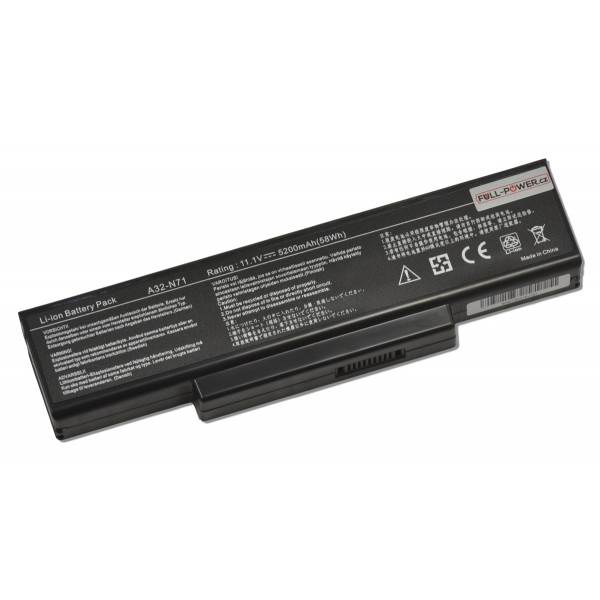 Asus N73SV Laptop Akkumulátor 5200mah Li-ion 11,1V elemek SAMSUNG