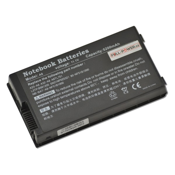 Asus 29860 Laptop Akkumulátor 5200mah Li-ion 11,1V elemek SAMSUNG
