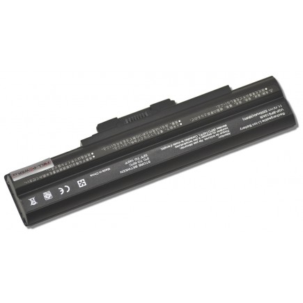 Sony Vaio VGN-NW330F Laptop Akkumulátor 5200mah Li-ion 11,1 Velemek SAMSUNG