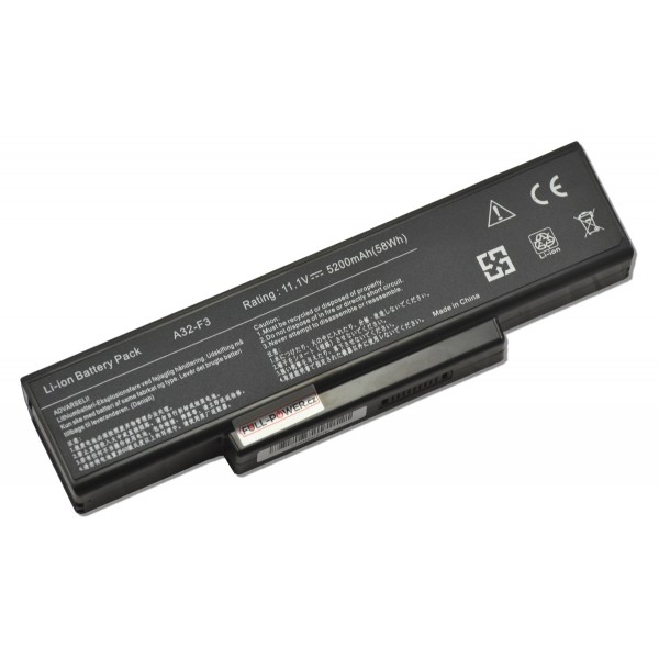 Asus A32-F2 Laptop Akkumulátor 5200mah Li-ion 11,1V elemek SAMSUNG