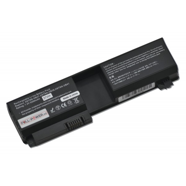 HP Compaq Pavilion tx1000 Laptop Akkumulátor 5200mah Li-ion 7,2V elemek SAMSUNG